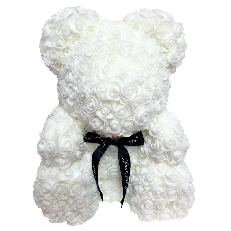 Rose Bear Simulation Rose Bear Creative Christmas Valentine's Day Birthday Gift Bubble Rose Bear