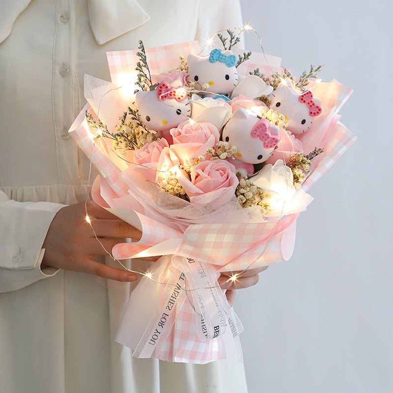 Christmas graduation gifts wholesale street stalls Valentine's Day gifts birthday gifts girlfriend bouquets