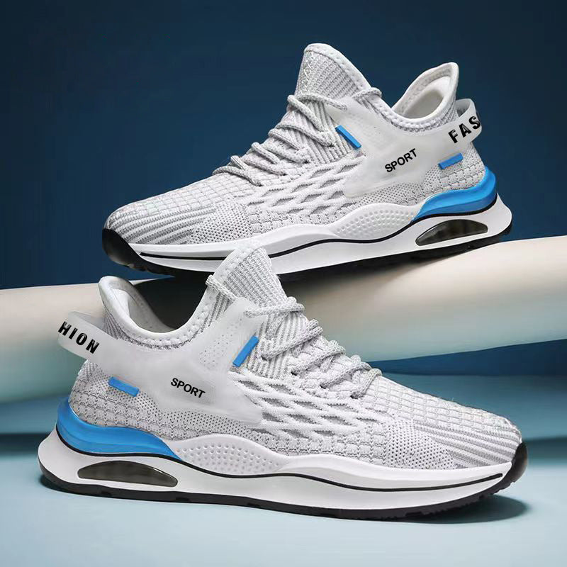 Wholesale 2022 summer new flying weaving men's shoes sneakers fashion trend shoes men's sneakers sneakers