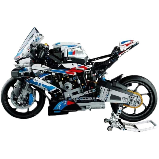 Compatible with Lego BMW motorcycle M1000RR assembled building blocks toy boy model Ducati birthday gift