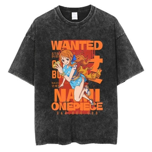 Anime washed T-shirt collection 2
