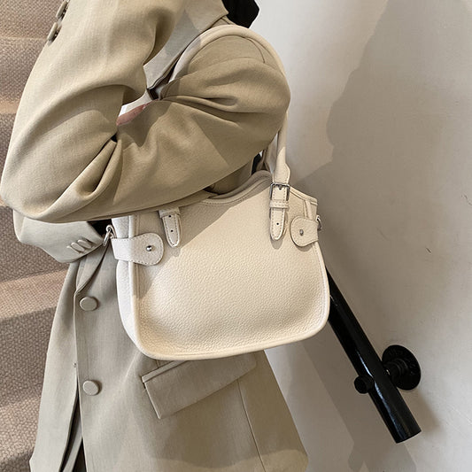 2025 Spring Bags Women's New Bucket Bags Simple Handbags Single Shoulder Crossbody Women's Bags Niche Bags Handbags