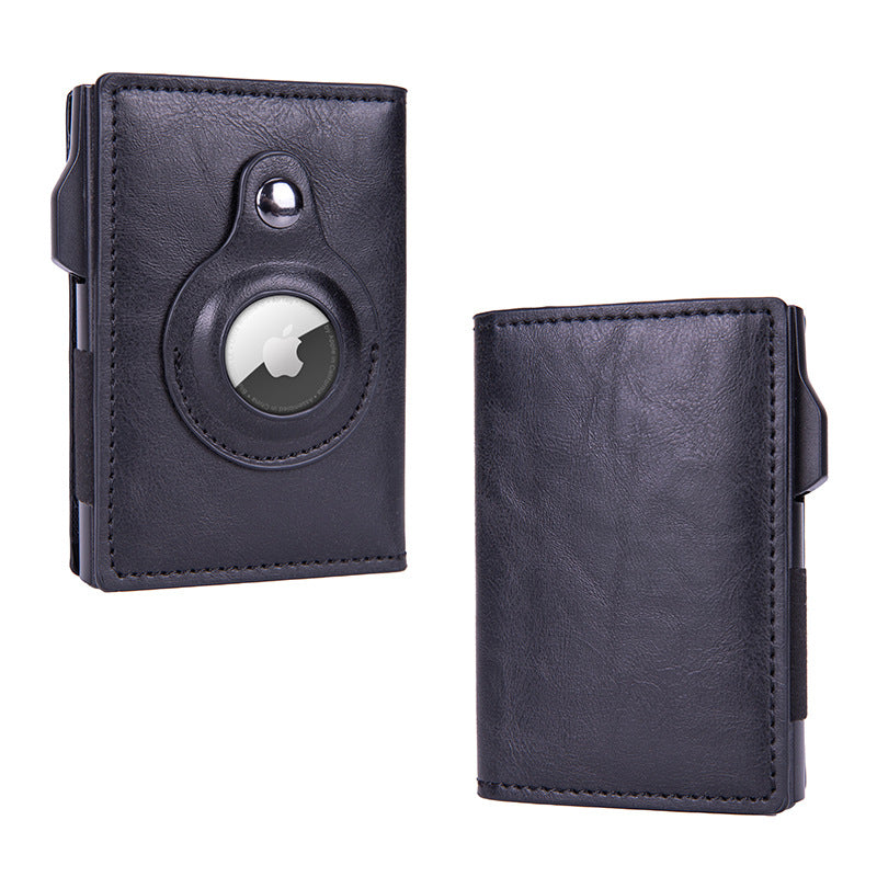 Cross-border airtag card package tracker RFID card package anti-theft brush women's multi-card credit card wallet card holder