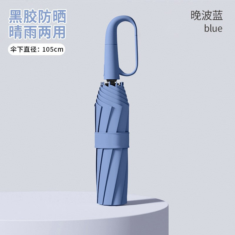 Fully automatic double large umbrella folding wholesale sunny and rainy dual-purpose umbrella sun umbrella sunshade umbrella 24 bone large umbrella