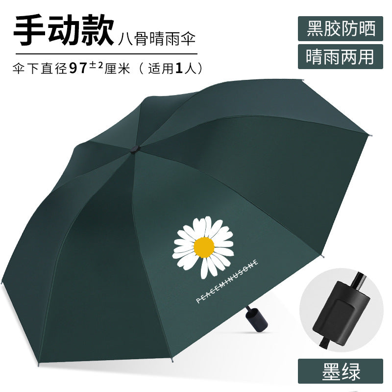 Fully automatic double large umbrella folding wholesale sunny and rainy dual-purpose umbrella sun umbrella sunshade umbrella 24 bone large umbrella