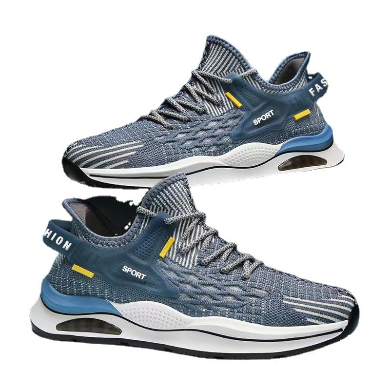 Wholesale 2022 summer new flying weaving men's shoes sneakers fashion trend shoes men's sneakers sneakers