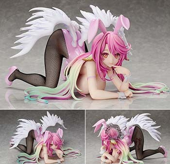 NO GAME NO LIFE Jibril Bunny Girl 1/4 Model Boxed Figure