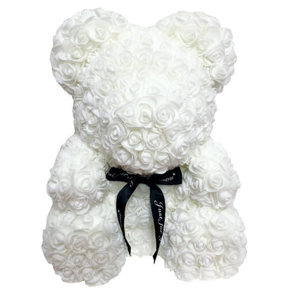 Rose Bear Simulation Rose Bear Creative Christmas Valentine's Day Birthday Gift Bubble Rose Bear