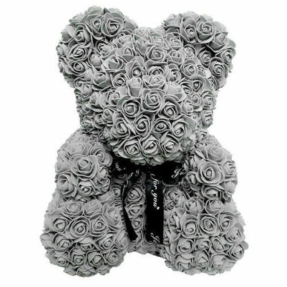 Rose Bear Simulation Rose Bear Creative Christmas Valentine's Day Birthday Gift Bubble Rose Bear