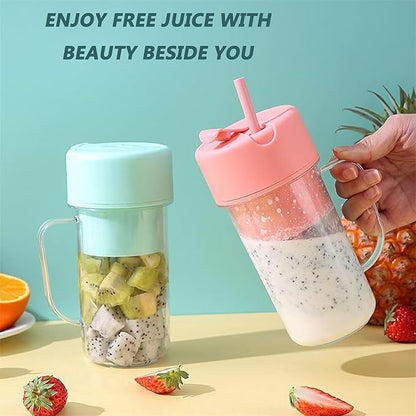 Portable Personal Blender — Compact Juice & Smoothie Crusher Cup