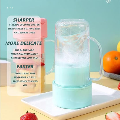 Portable Personal Blender — Compact Juice & Smoothie Crusher Cup
