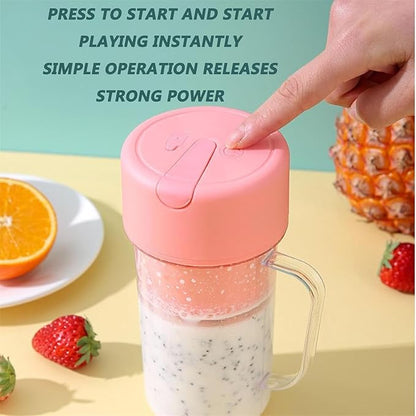 Portable Personal Blender — Compact Juice & Smoothie Crusher Cup