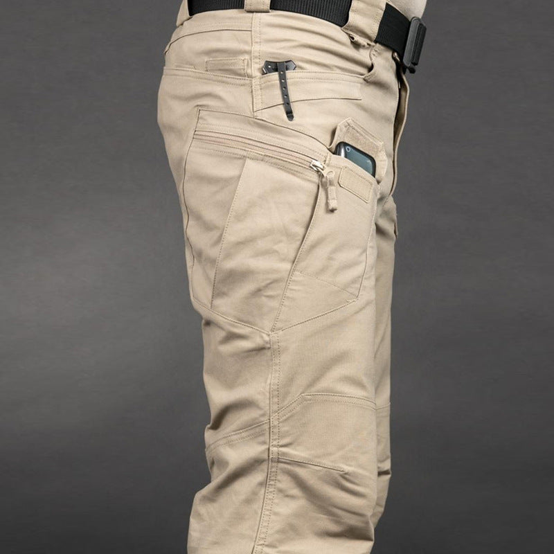 Tactical pants spring men's special forces camouflage pants overalls autumn outdoor multi-pocket pants wear-resistant IX7 military fan pants