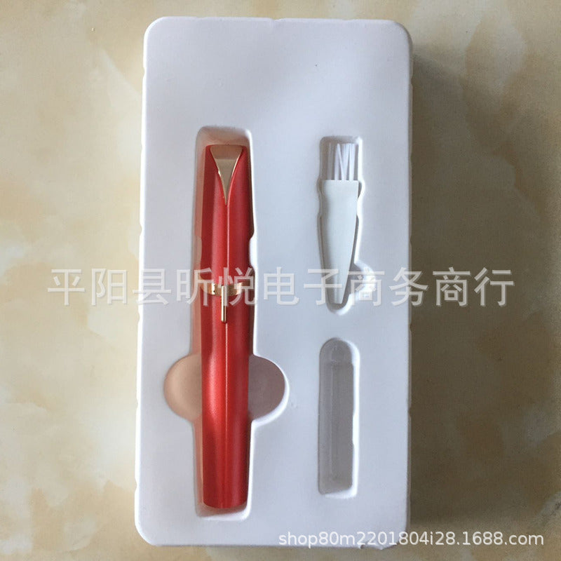 Lipstick Electric Eyebrow Trimmer Lipstick Hair Remover Lipstick Shaving Device Women's Lipstick Shaving Device Hair Removal Device