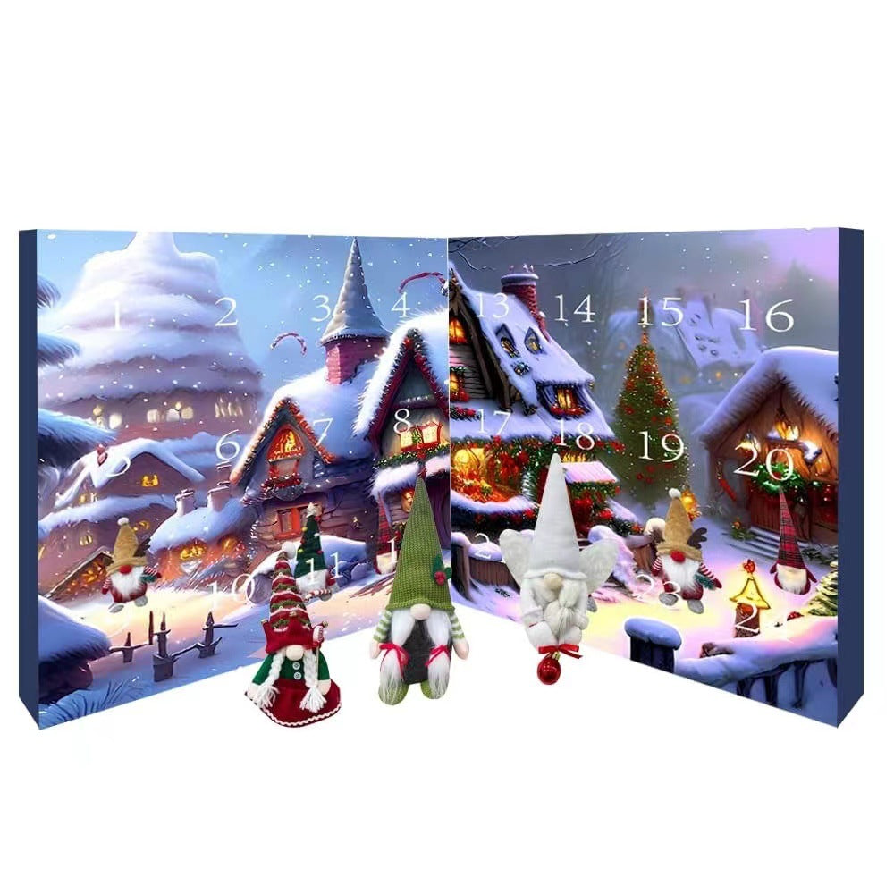 Halloween Gnome Advent Calendar — Spooky Countdown Box