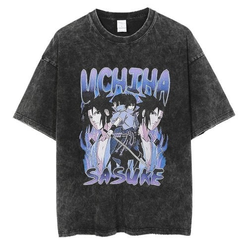 Anime washed T-shirt collection 2