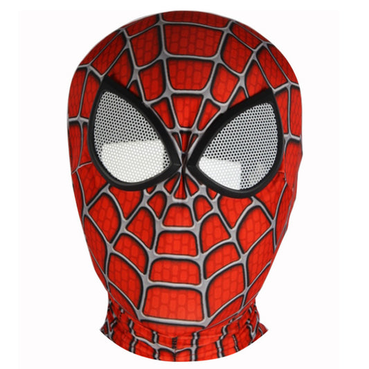 Spider-Man Face Mask & Anime Costume Headgear — Halloween & Stage Performance