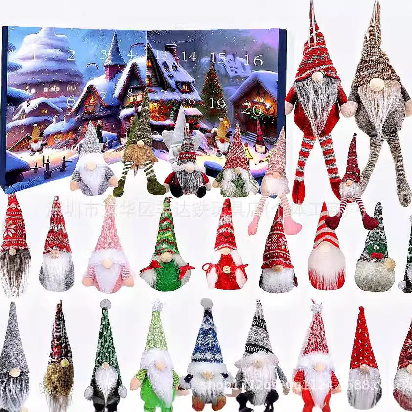 Halloween Gnome Advent Calendar — Spooky Countdown Box