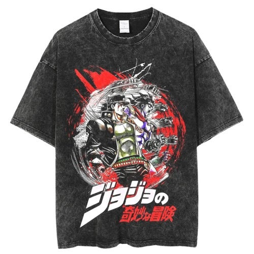 Anime washed T-shirt collection 2