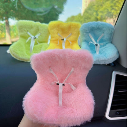 Cross-border applicable to labubu doll safety seat cute doll air outlet aromatherapy ornaments car interior decoration