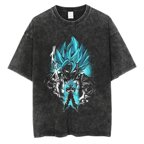 Anime washed T-shirt collection 2