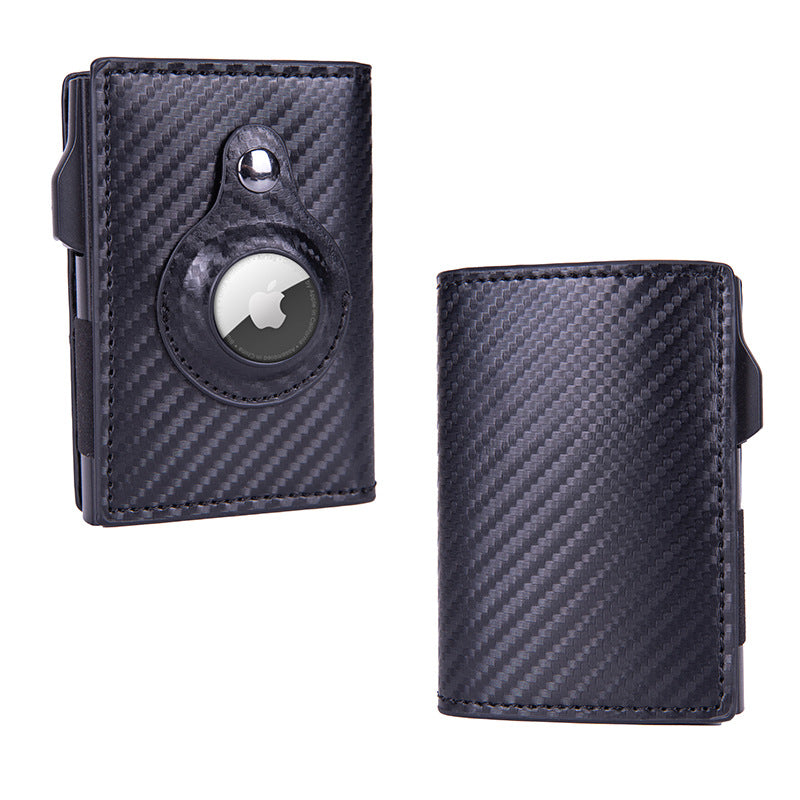 Cross-border airtag card package tracker RFID card package anti-theft brush women's multi-card credit card wallet card holder