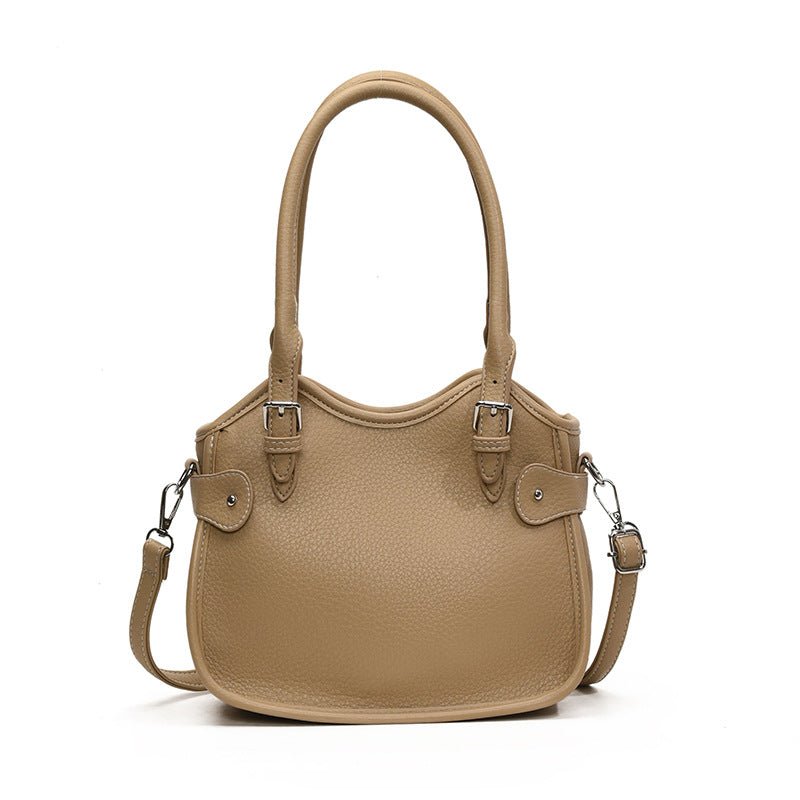 2025 Spring Bags Women's New Bucket Bags Simple Handbags Single Shoulder Crossbody Women's Bags Niche Bags Handbags