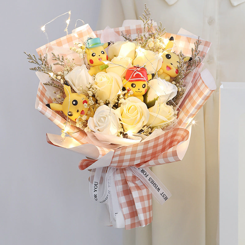 Christmas graduation gifts wholesale street stalls Valentine's Day gifts birthday gifts girlfriend bouquets