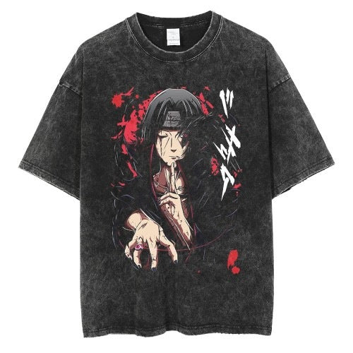 Anime washed T-shirt collection 2