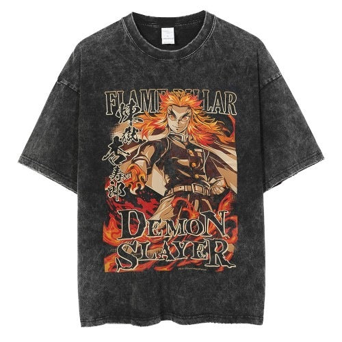 Anime washed T-shirt collection 2