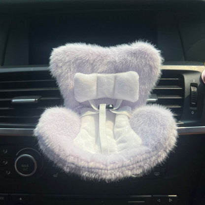 Cross-border applicable to labubu doll safety seat cute doll air outlet aromatherapy ornaments car interior decoration