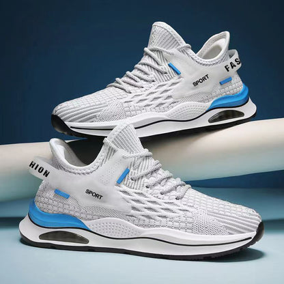 Men's Flyknit Sneakers — Lightweight Fashion Athletic Shoes
