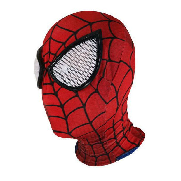 Spider-Man Face Mask & Anime Costume Headgear — Halloween & Stage Performance