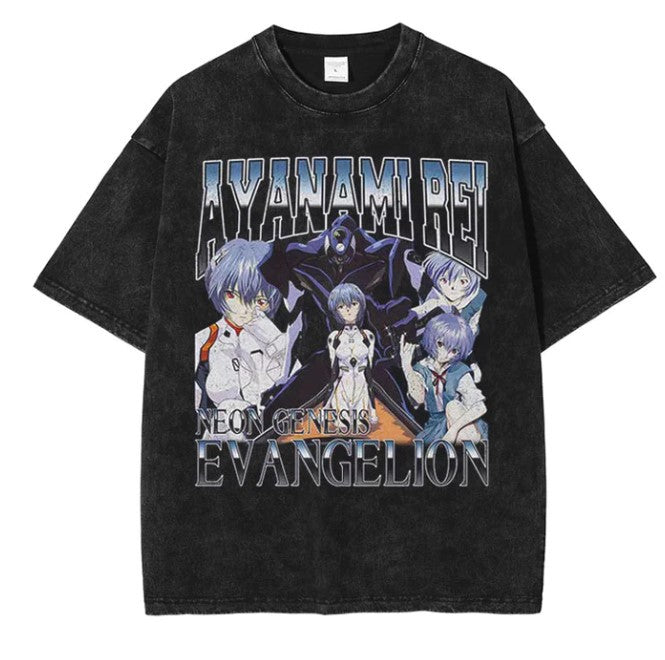 Anime washed T-shirt collection 2