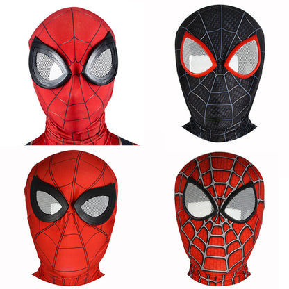 Spider-Man Face Mask & Anime Costume Headgear — Halloween & Stage Performance