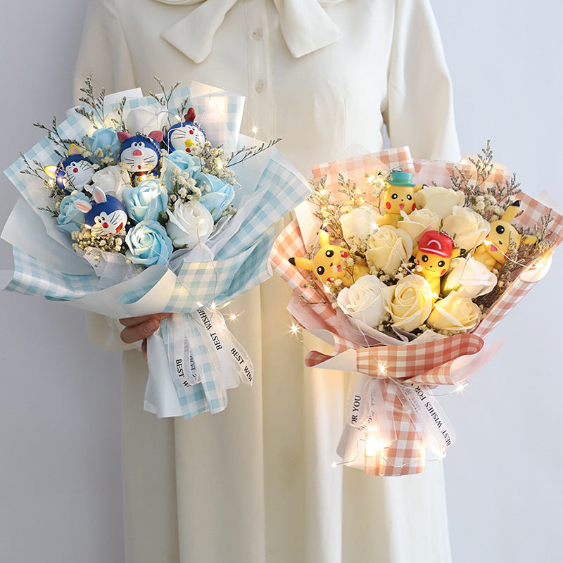 Christmas graduation gifts wholesale street stalls Valentine's Day gifts birthday gifts girlfriend bouquets