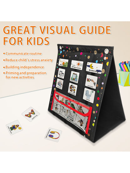 Kids Visual Schedule Calendar — Daily Routine Chart for Children