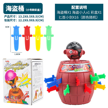 Cross-border prank pirate barrel novelty prank toys children's educational toys desktop interactive toys wholesale