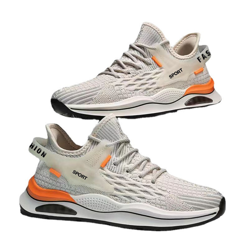 Wholesale 2022 summer new flying weaving men's shoes sneakers fashion trend shoes men's sneakers sneakers