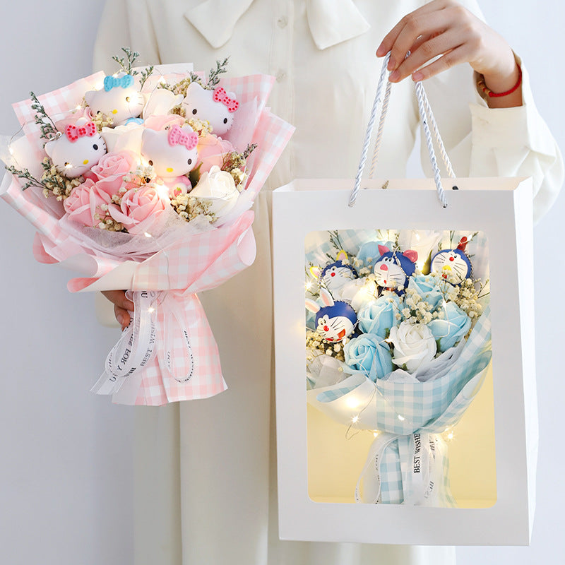 Christmas graduation gifts wholesale street stalls Valentine's Day gifts birthday gifts girlfriend bouquets