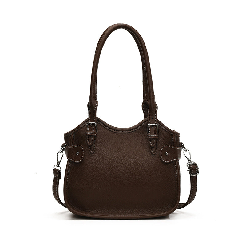 2025 Spring Bags Women's New Bucket Bags Simple Handbags Single Shoulder Crossbody Women's Bags Niche Bags Handbags