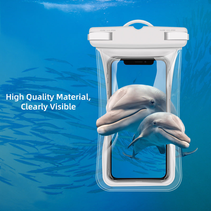Waterproof Floating Phone Pouch — Airbag Dry Bag for Outdoor & Water Activities