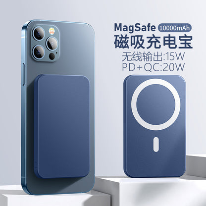 Magnetic Wireless Power Bank — 10,000mAh Fast Charging MagSafe-Compatible