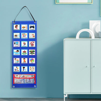 Kids Visual Schedule Calendar — Daily Routine Chart for Children