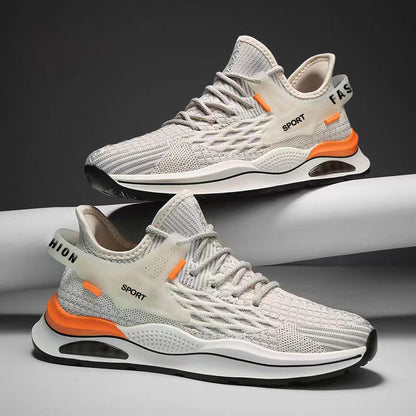 Men's Flyknit Sneakers — Lightweight Fashion Athletic Shoes