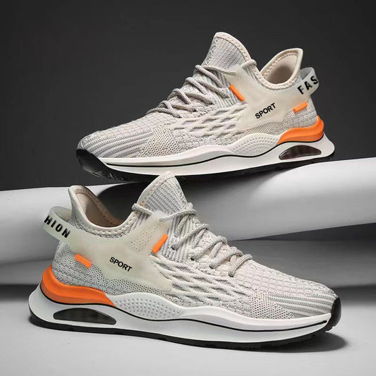 Wholesale 2022 summer new flying weaving men's shoes sneakers fashion trend shoes men's sneakers sneakers