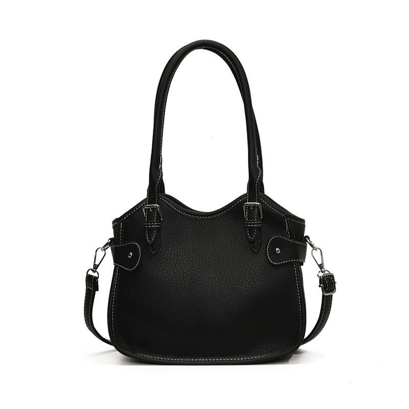 2025 Spring Bags Women's New Bucket Bags Simple Handbags Single Shoulder Crossbody Women's Bags Niche Bags Handbags