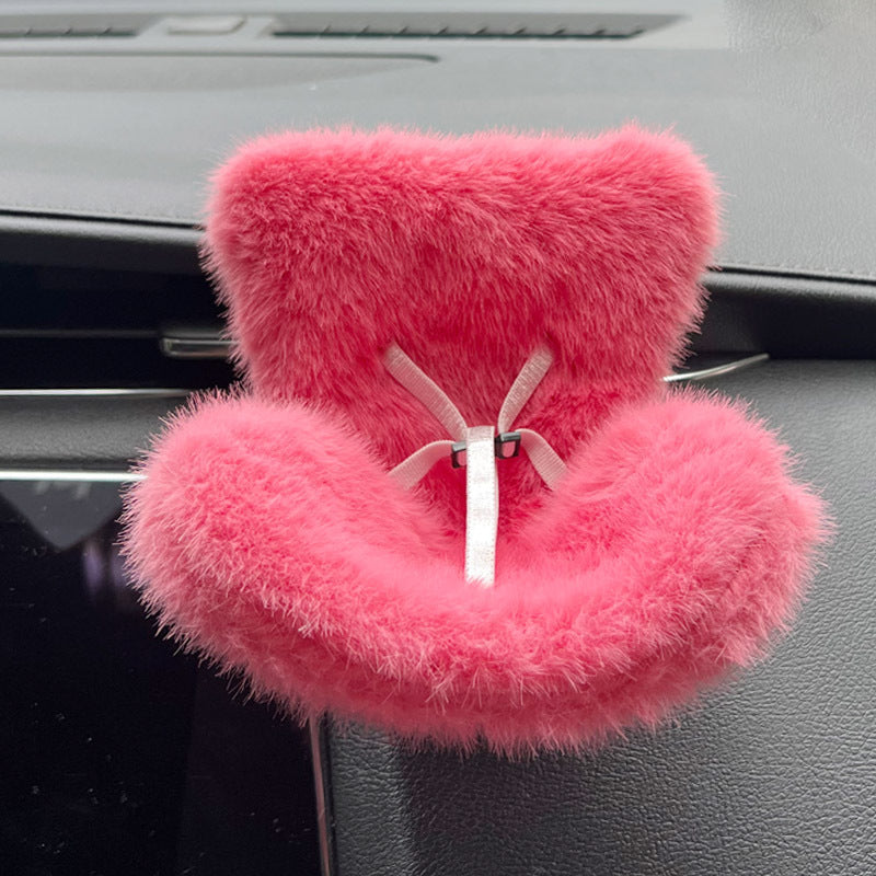 Cross-border applicable to labubu doll safety seat cute doll air outlet aromatherapy ornaments car interior decoration