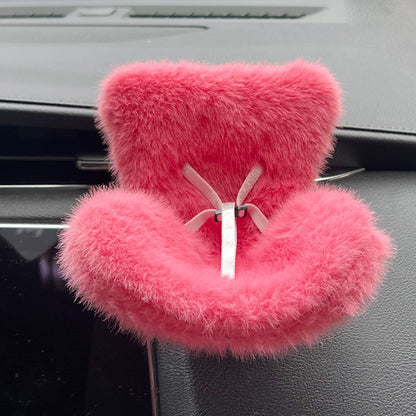 Cross-border applicable to labubu doll safety seat cute doll air outlet aromatherapy ornaments car interior decoration