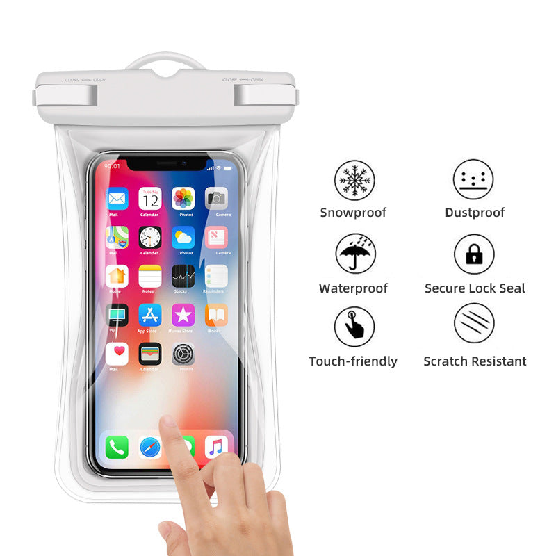 Waterproof Floating Phone Pouch — Airbag Dry Bag for Outdoor & Water Activities